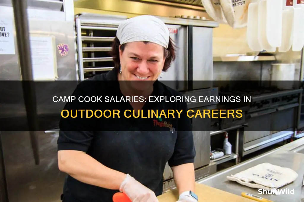how much does a camp cook make