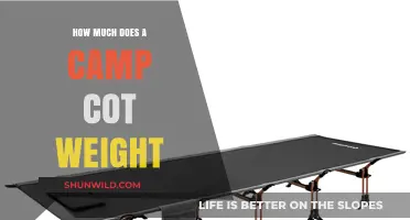 Camp Cot Weight Guide: What to Expect Before You Buy