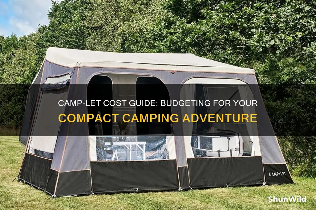 how much does a camp-let