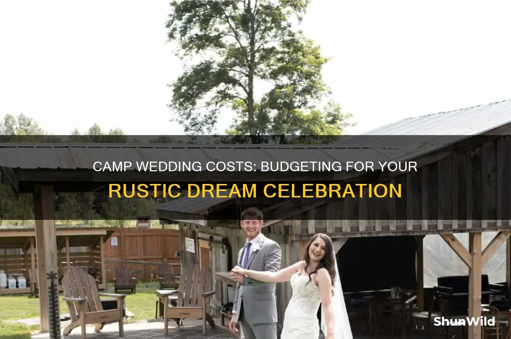 how much does a camp wedding cost