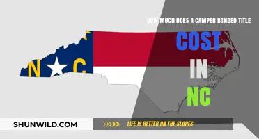 Camper Bonded Title Cost in North Carolina: What to Expect