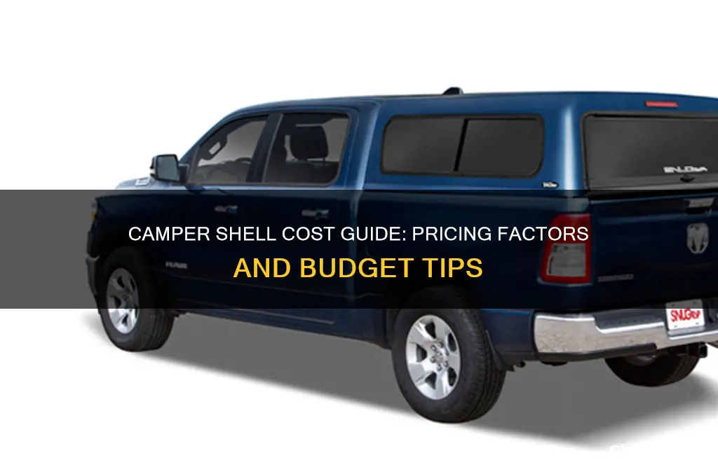 how much does a camper shell cost