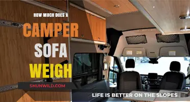 Camper Sofa Weight Guide: How Heavy Are Your RV Comforts?