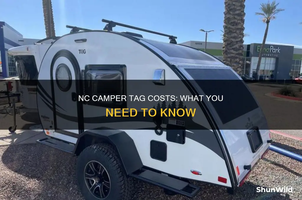 how much does a camper tag cost in nc