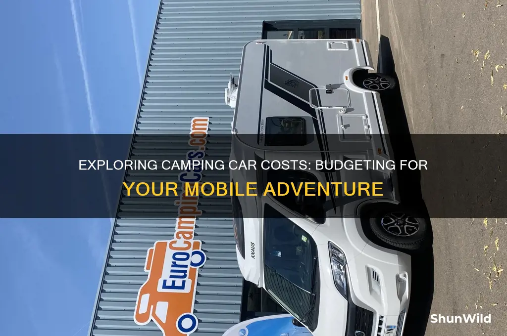 how much does a camping car cost