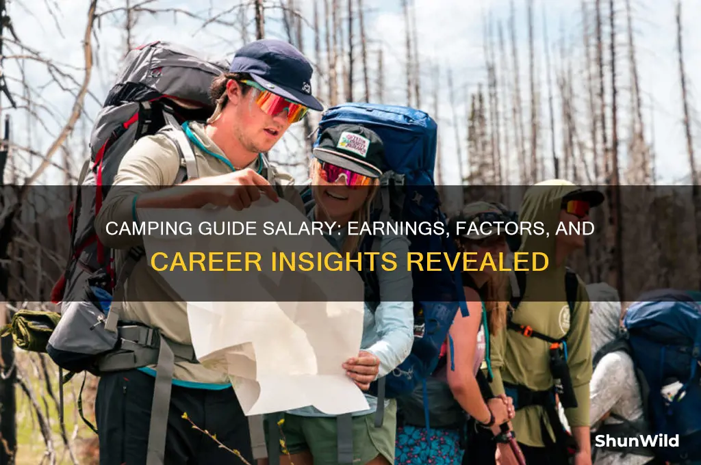 how much does a camping guide make