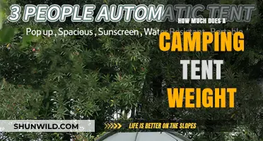 Camping Tent Weight Guide: What to Expect Before You Pack