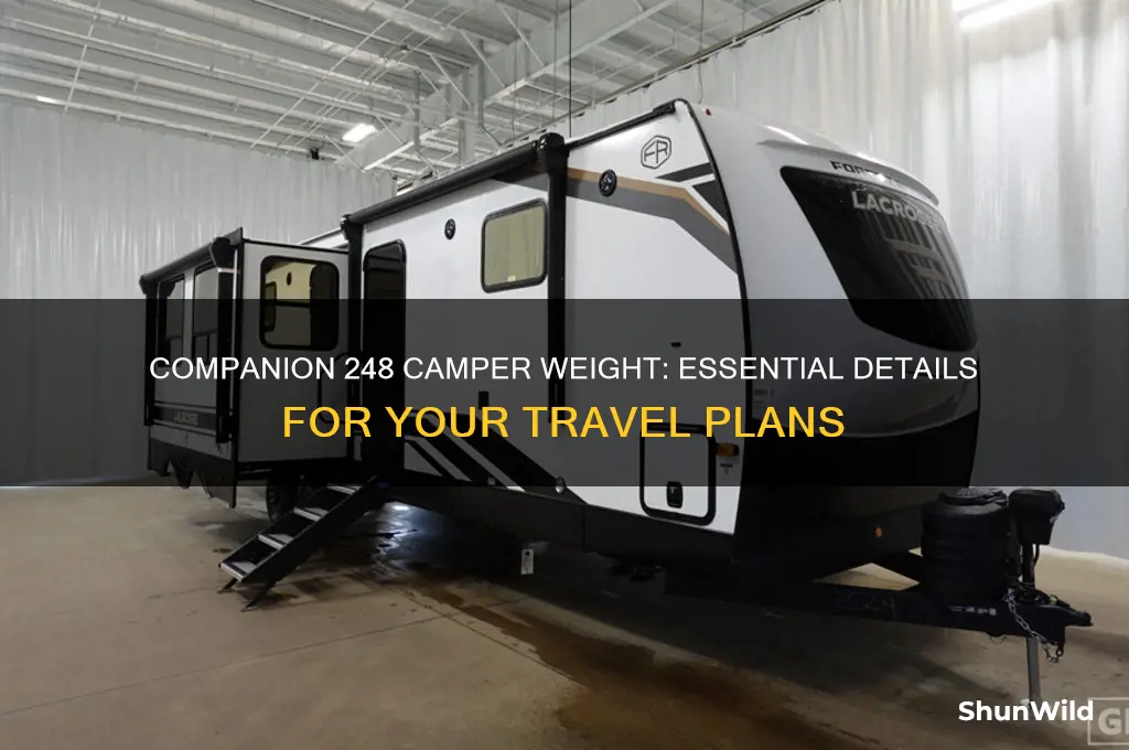 how much does a companion 248 camper weigh