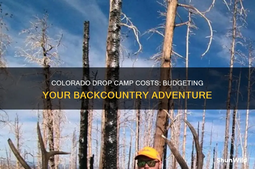 how much does a drop camp cost in colorado