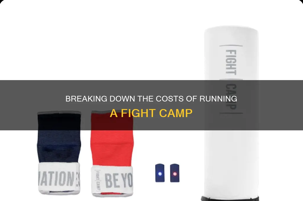 how much does a fight camp cost