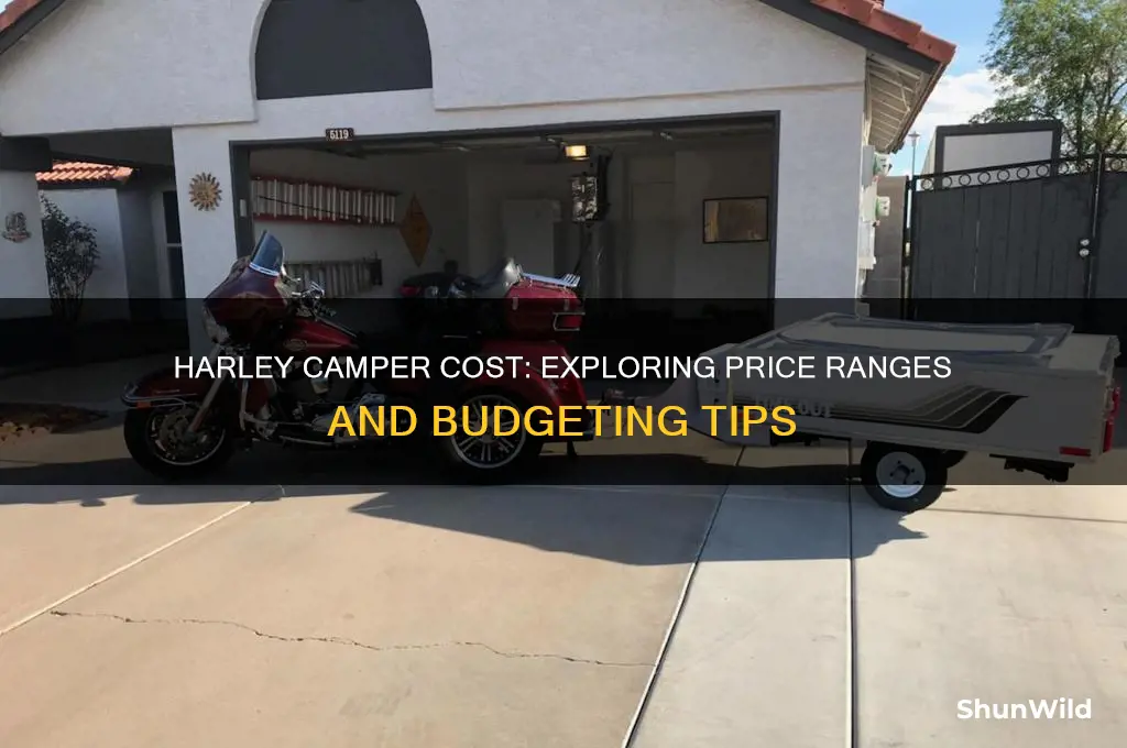 how much does a harley camper cost