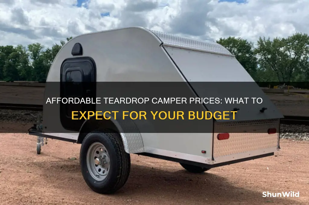 how much does a small teardrop camper cost