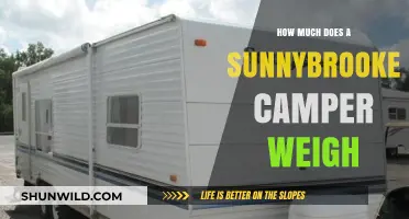 Sunnybrooke Camper Weight: Unveiling the Load for Your Adventures