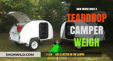 Teardrop Camper Weight: Understanding the Average and Factors