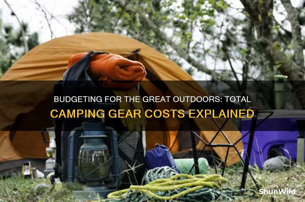 how much does all camping gear cost