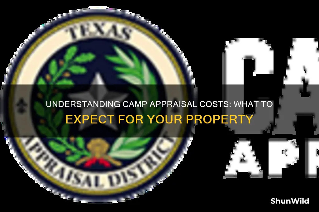 how much does an appraisal cost for a camp