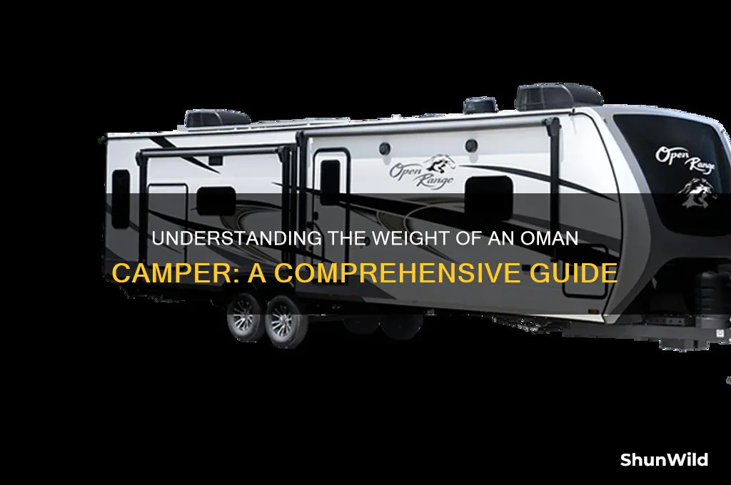 how much does an oman camper weigh