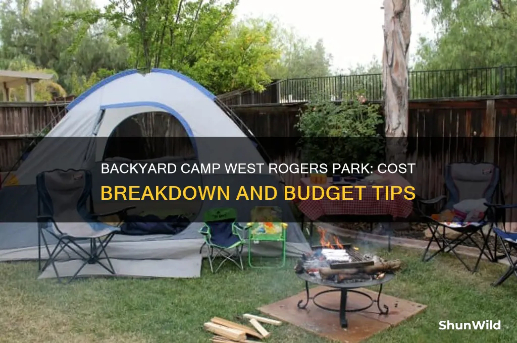 how much does backyard camp west rogers camp