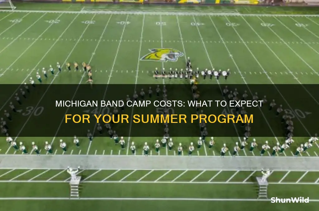 how much does band camp cost in michgian