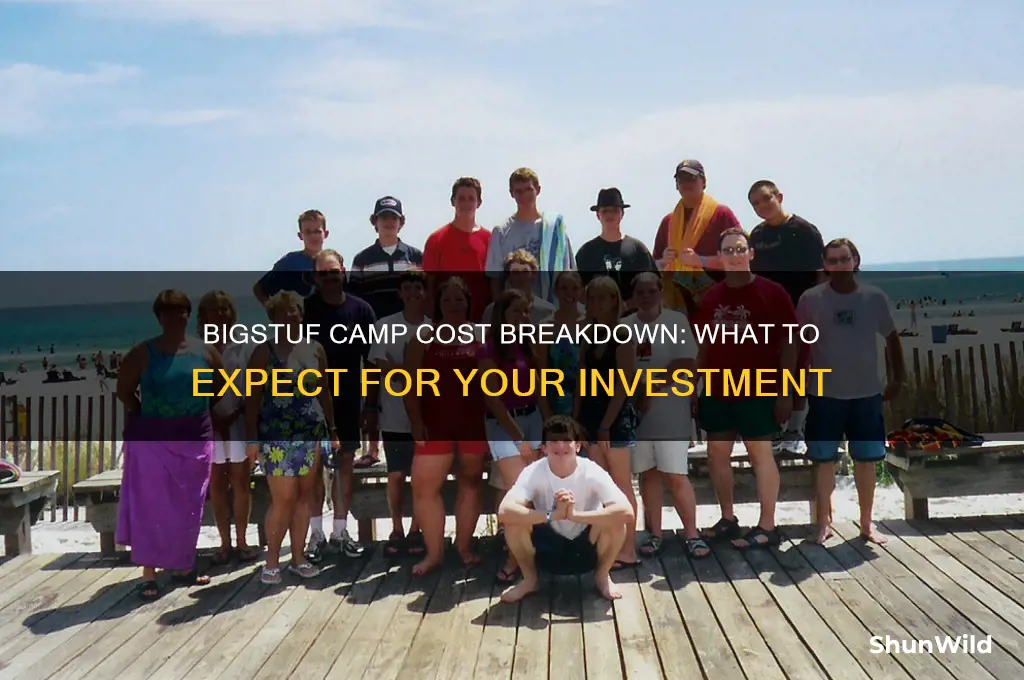 how much does bigstuf camp cost