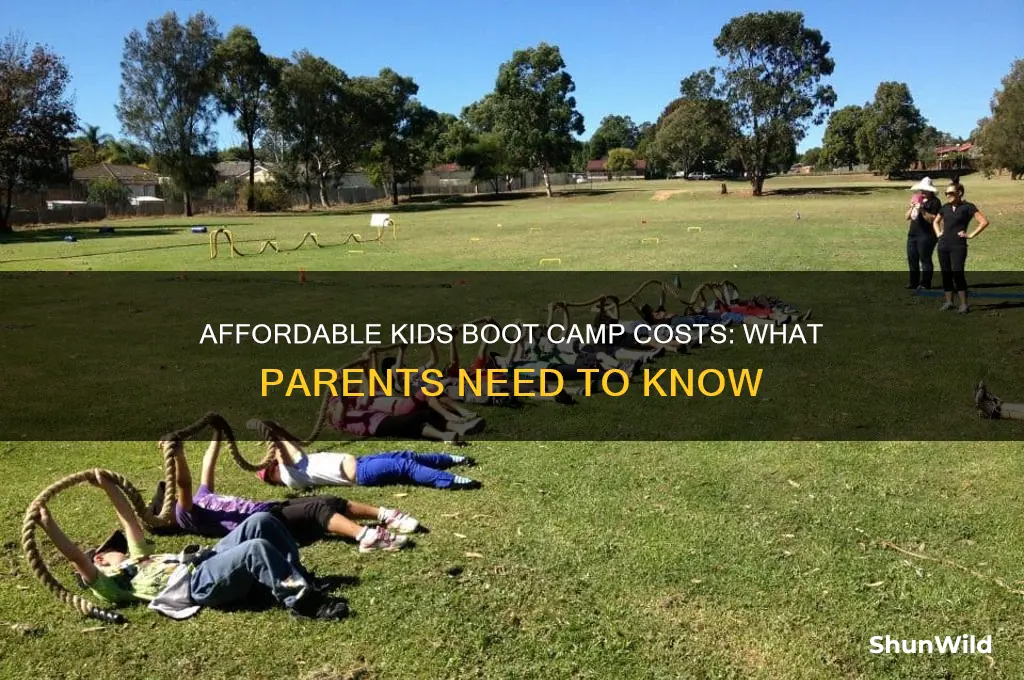 how much does boot camp cost for kids
