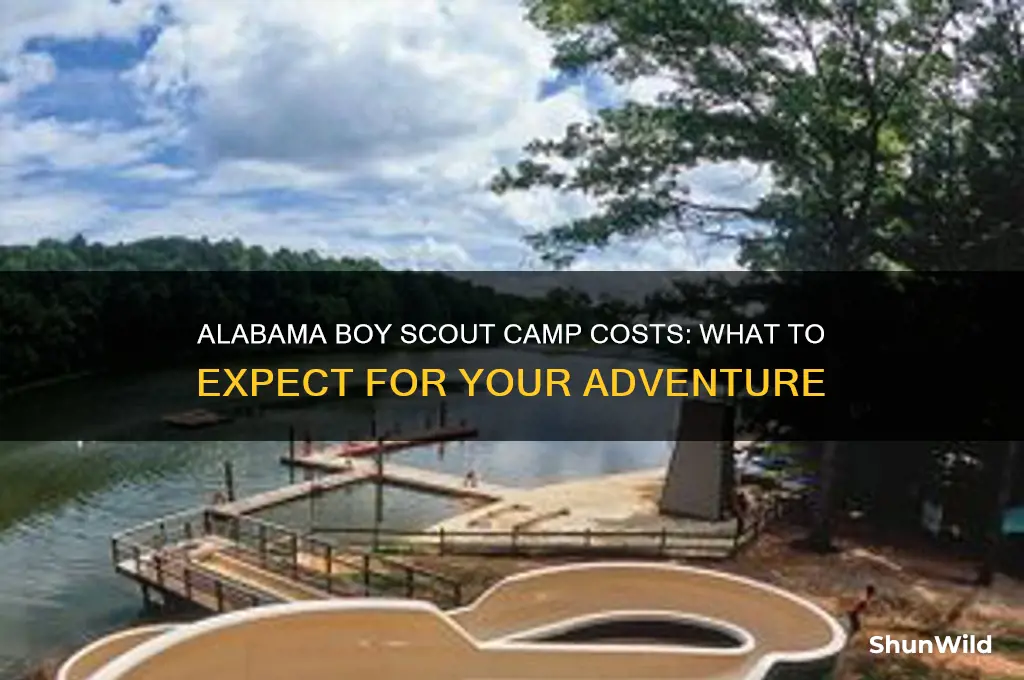 how much does boy scout camp cost alabama
