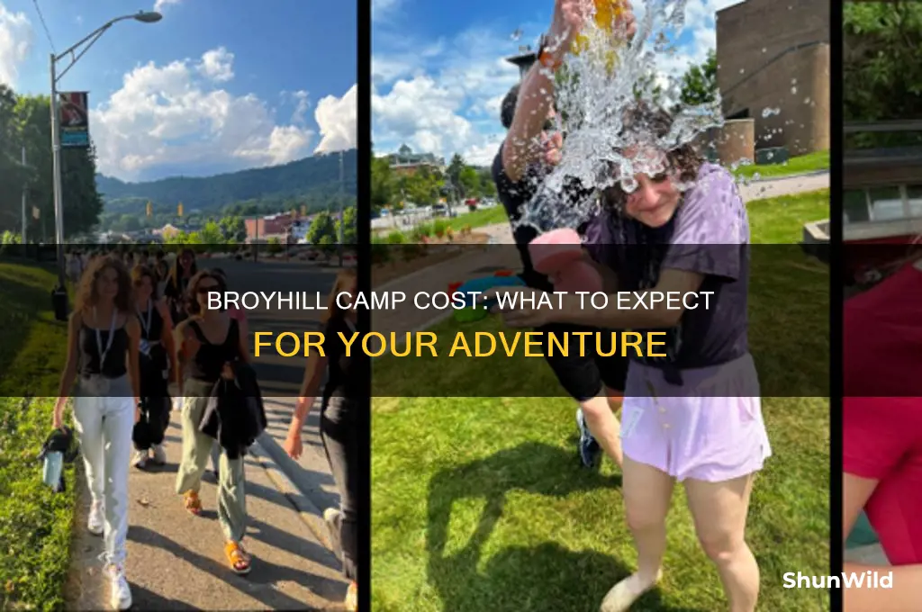 how much does broyhill camp cost