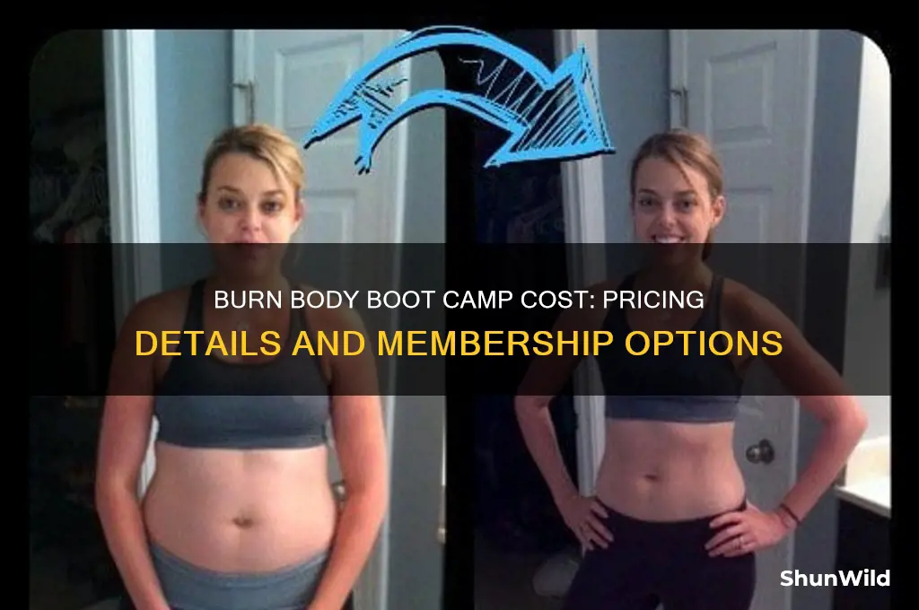 how much does burn body boot camp cost