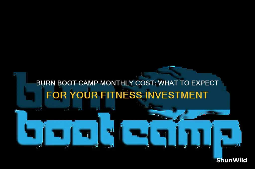 how much does burn boot camp cost a month