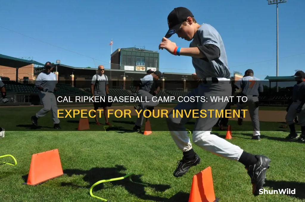 how much does cal ripken baseball camp cost