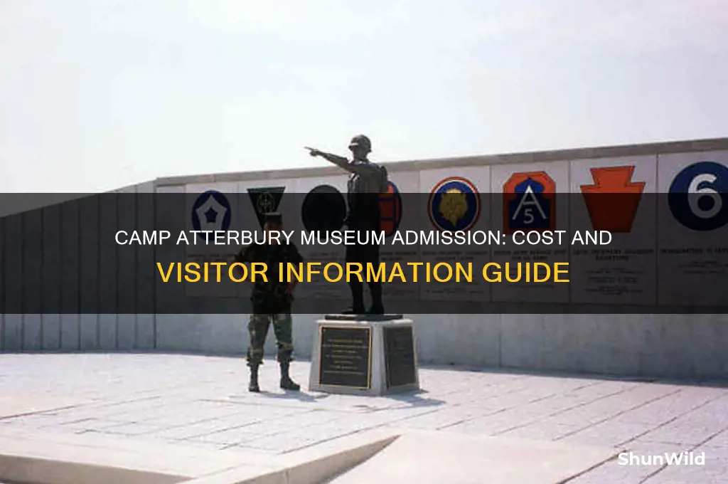 how much does camp atterbury museum cost