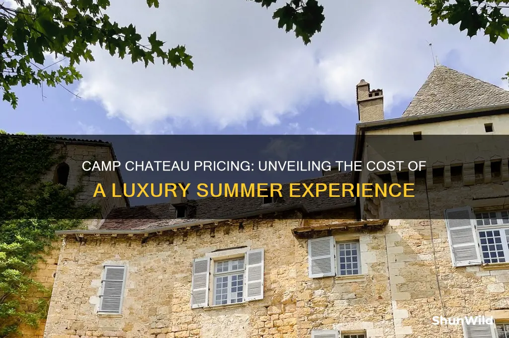 how much does camp chateau cost