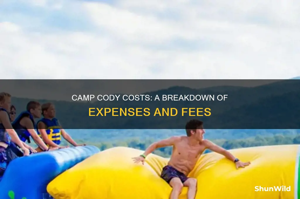 how much does camp cody cost