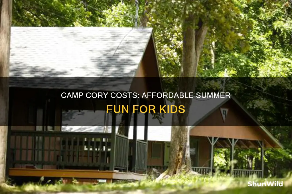 how much does camp cory cost
