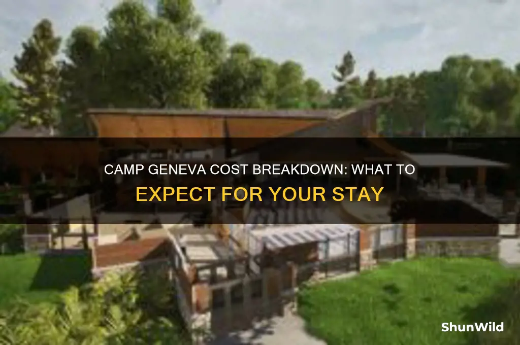 how much does camp geneva cost