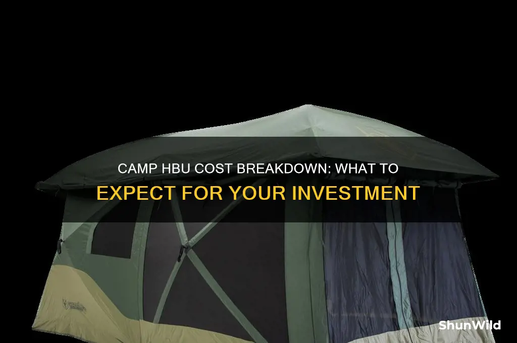 how much does camp hbu cost