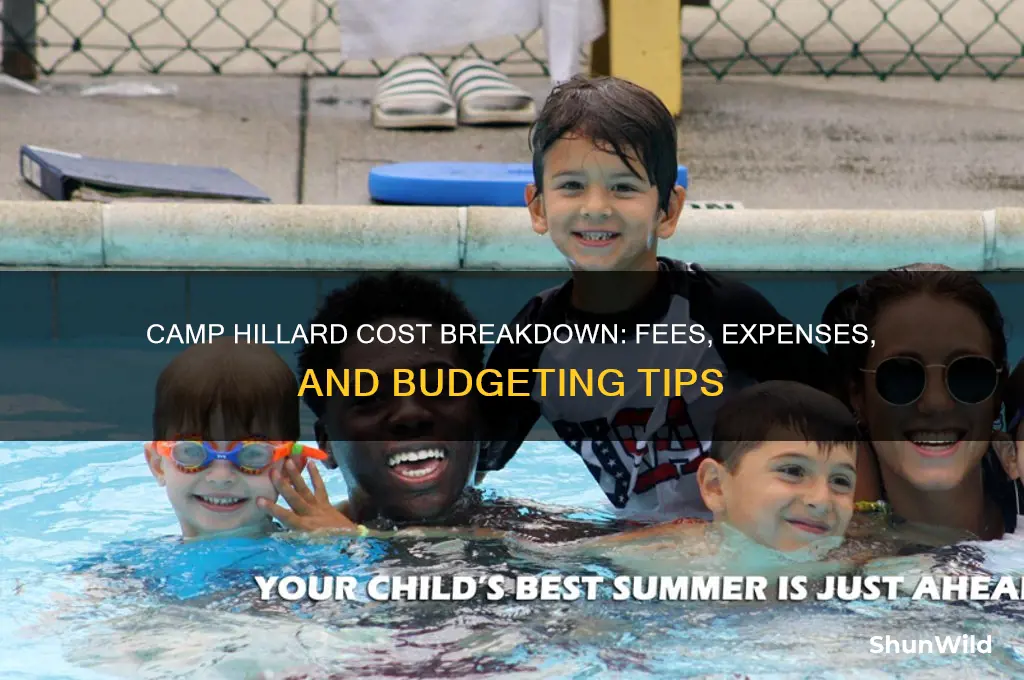 how much does camp hillard cost