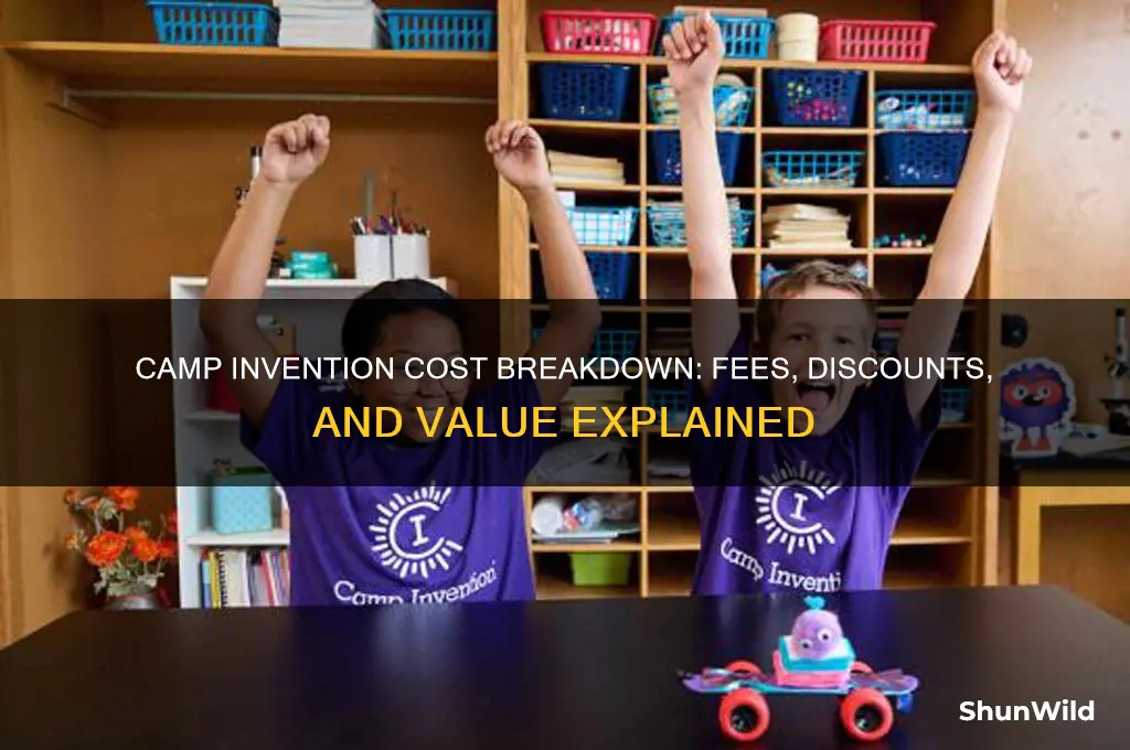how much does camp invention cost