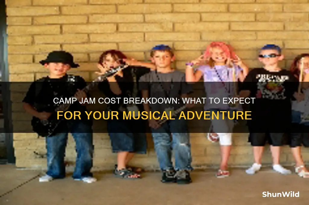 how much does camp jam cost
