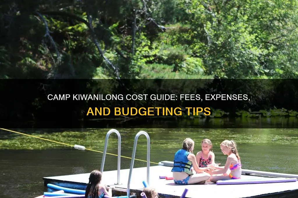 how much does camp kiwanilong cost