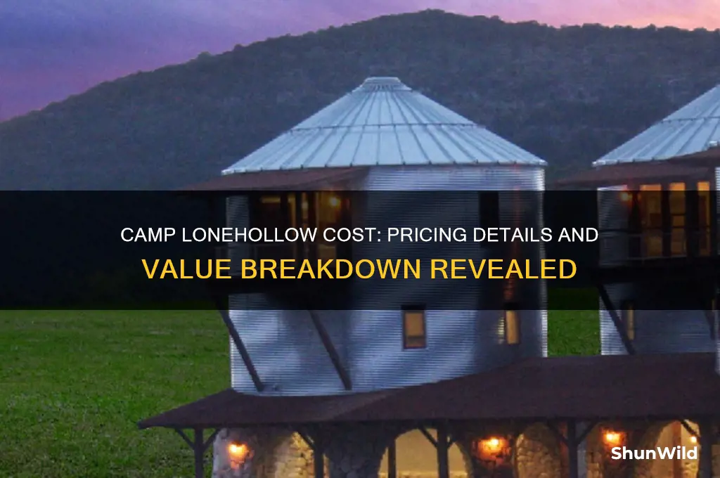 how much does camp lonehollow cost
