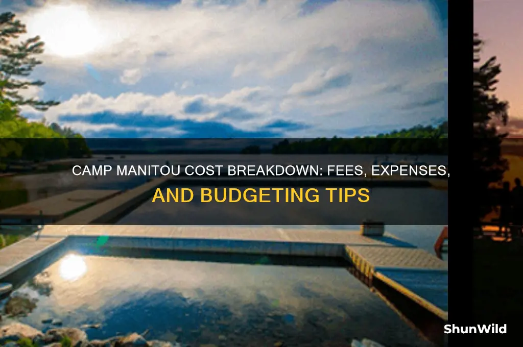 how much does camp manitou cost