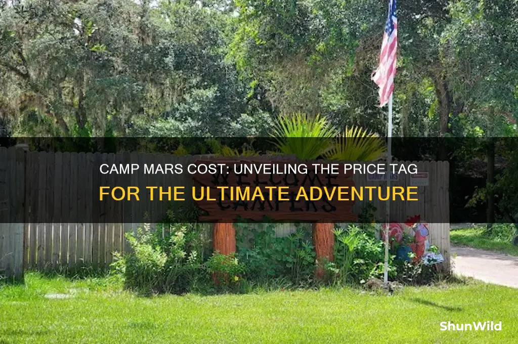 how much does camp mars cost