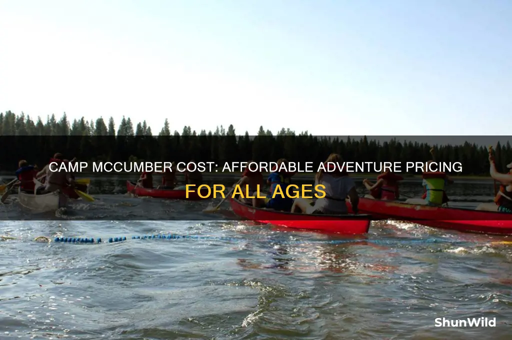 how much does camp mccumber cost