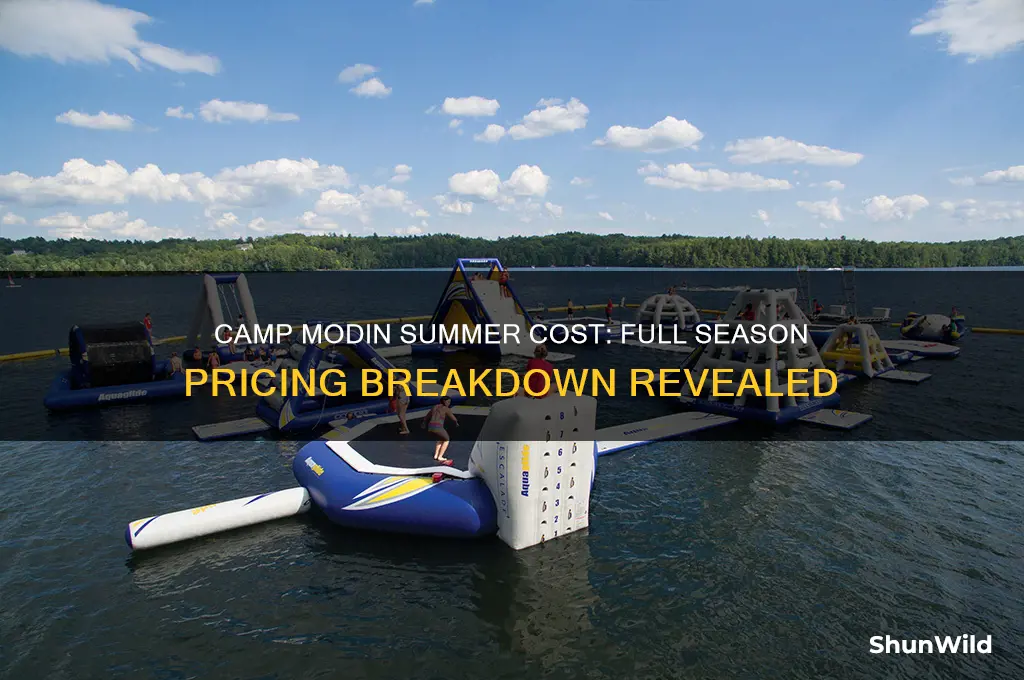 how much does camp modin cost for all summer