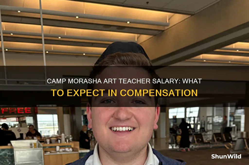 how much does camp morasha pay art teacher