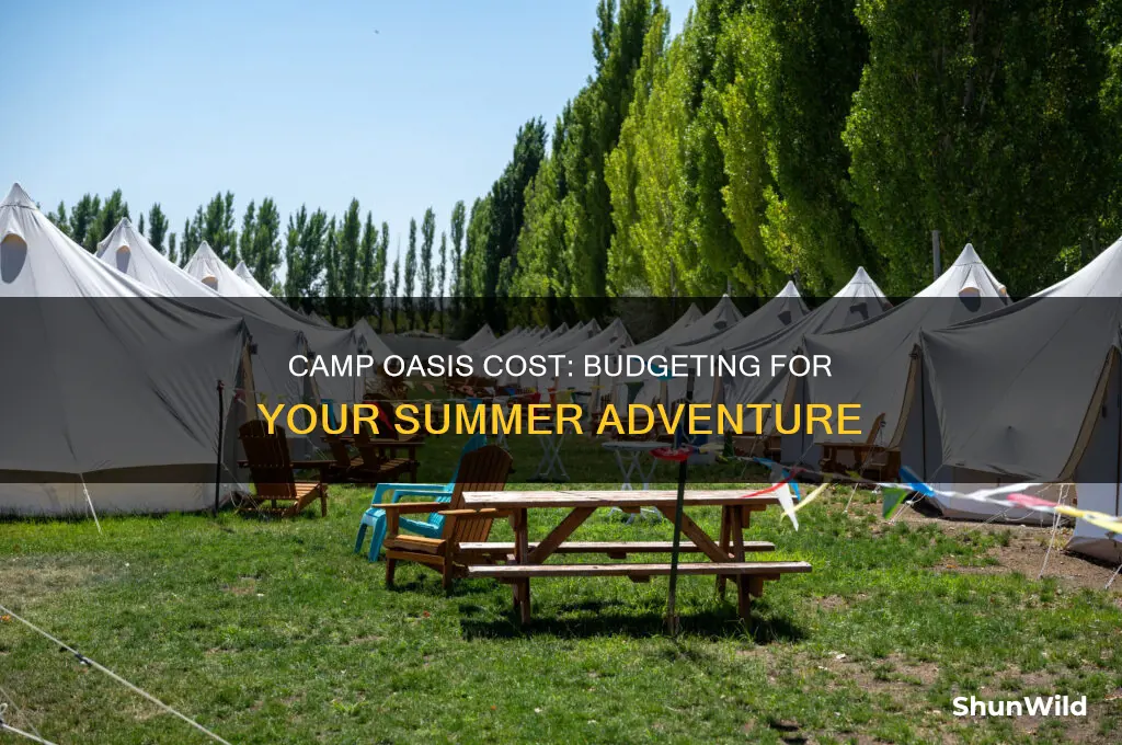 how much does camp oasis cost