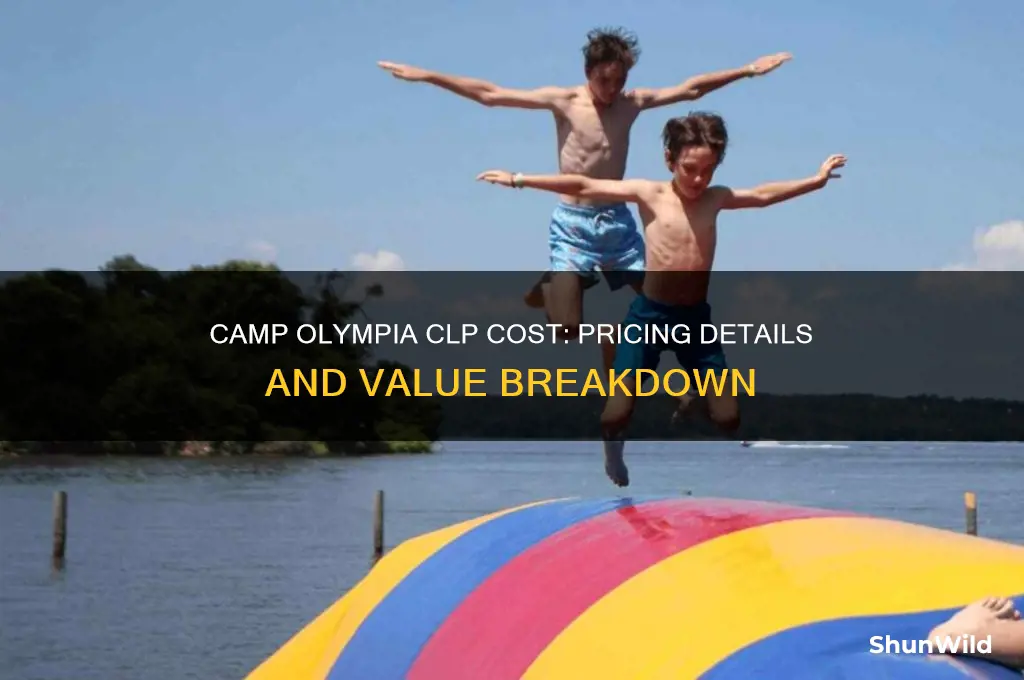how much does camp olympia clp cost