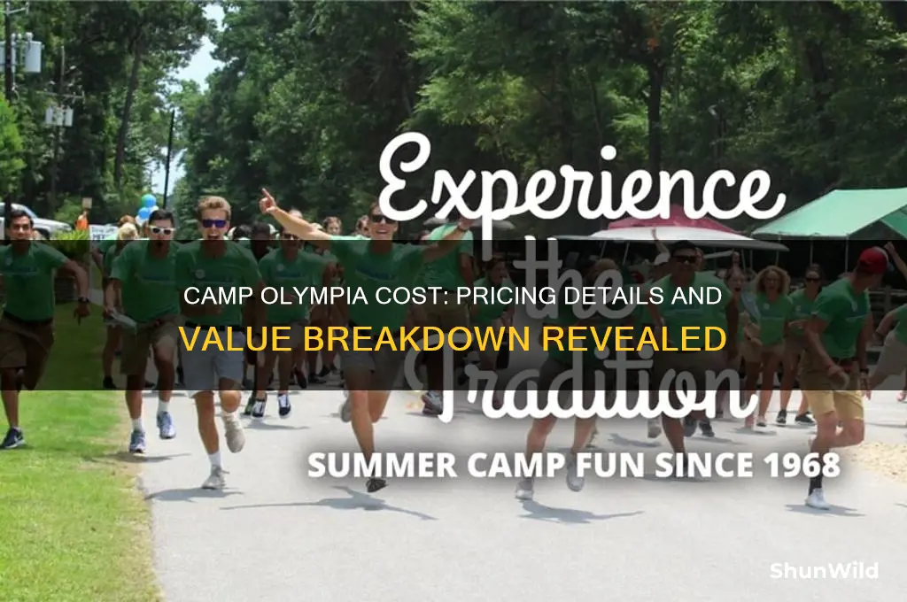 how much does camp olympia cost