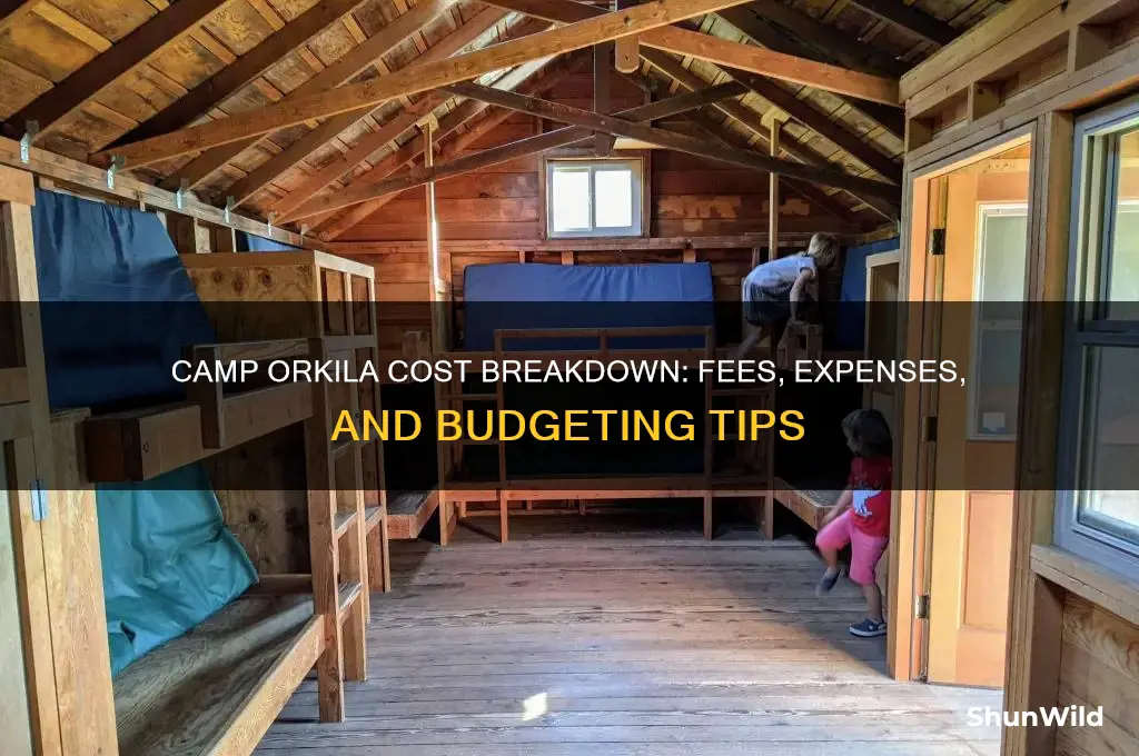 how much does camp orkila cost